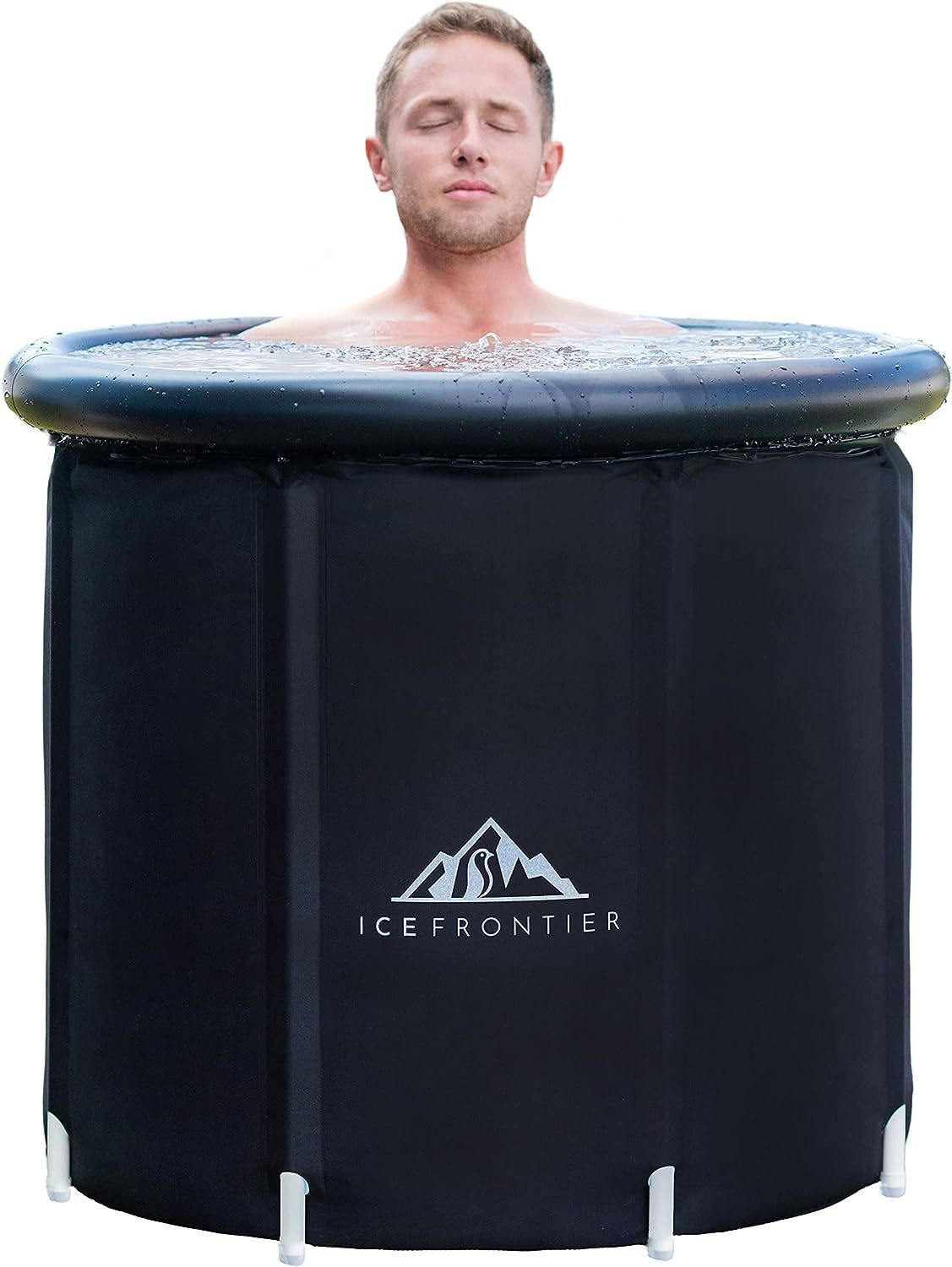 With Air Ring Folding Bath Bucket Bathtub