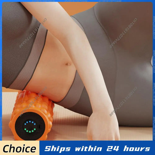 Rodillo de Espuma Vibratorio Eléctrico para Yoga